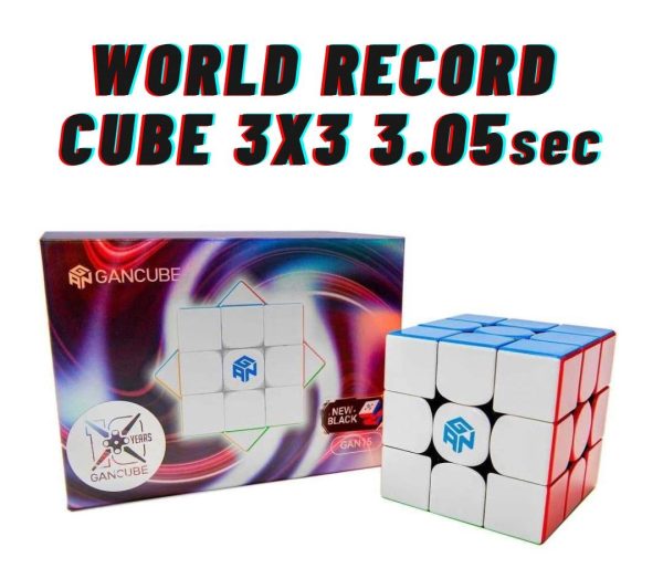 GAN 15 M 3X3 (New Black UV)