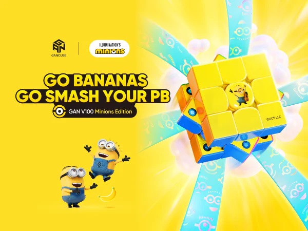 GAN V100 MagLev UV 3x3 (Minions Edition) - Image 2